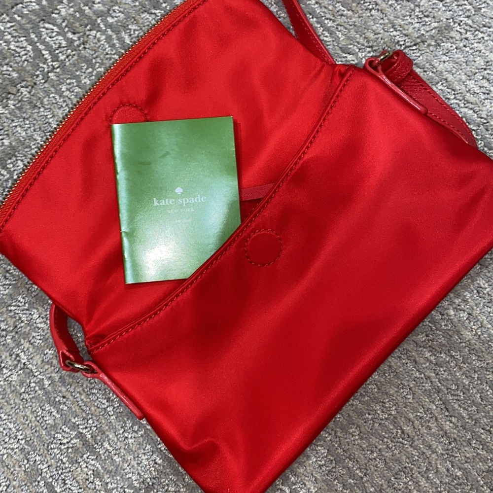 Authentic Kate Spade Red Crossbody - Picture 5 of 9